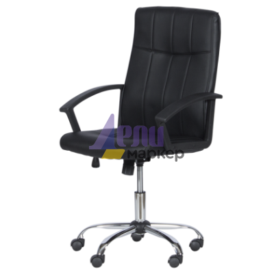 Президентски офис стол Carmen 6077-1 - черен