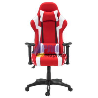 Геймърски стол Carmen 6312 - бял - червен