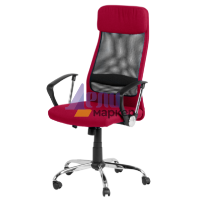 Президентски офис стол Carmen 6183 - бургунди