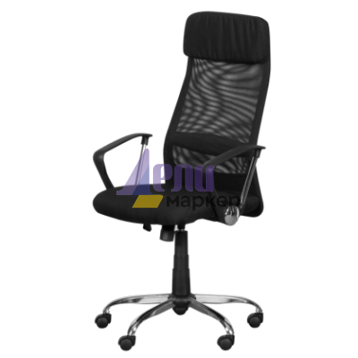 Президентски офис стол Carmen 6183 - черен