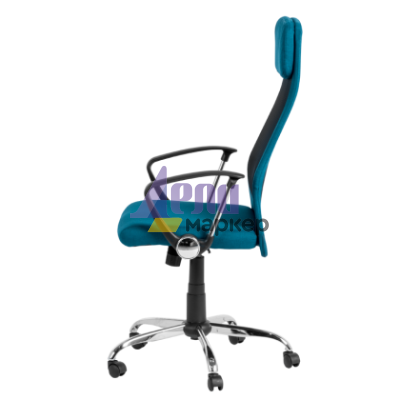 Президентски офис стол Carmen 6183 - син