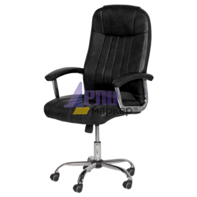 Президентски офис стол Carmen 6181 - черен