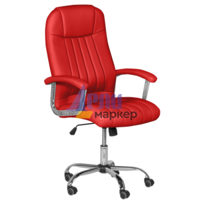 Президентски офис стол Carmen 6181 - червен