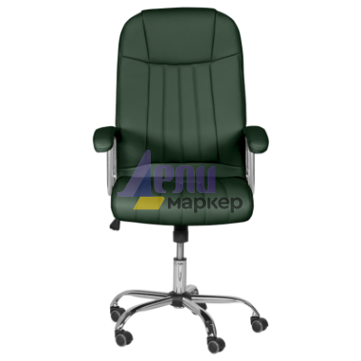 Президентски офис стол Carmen 6181 - маслено зелен