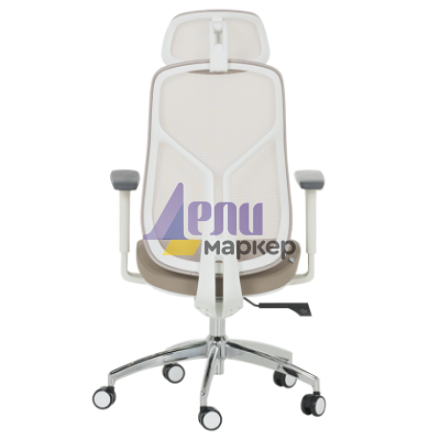 Ергономичен стол Carmen 7901 W еко кожа - кафе