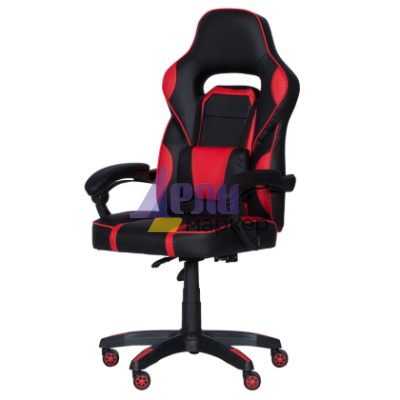 Геймърски стол Carmen 6197 - черен - червен