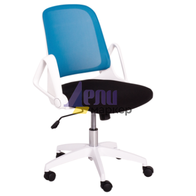 Работен стол Carmen 7033 - синьо - черен