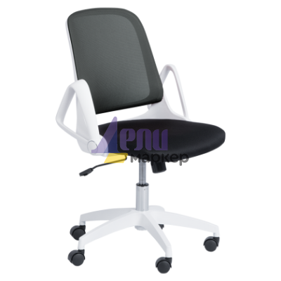 Работен стол Carmen 7033 - сиво - черен