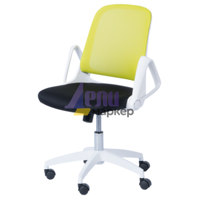 Работен стол Carmen 7033 - резеда - черен