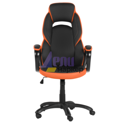 Геймърски стол Carmen 7511 - черно-оранжев