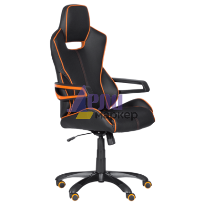 Геймърски стол Carmen 7513 - черно-оранжев
