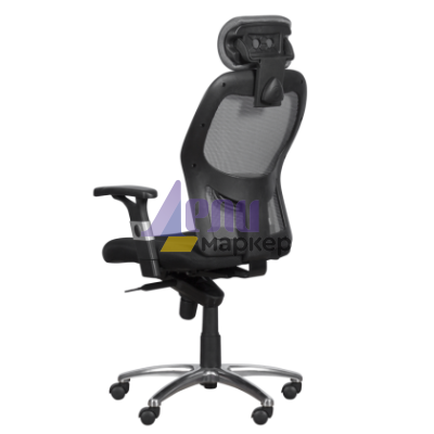 Ергономичен стол Carmen 7520 - черен - сив