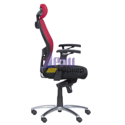 Ергономичен стол Carmen 7520 - черен - червен