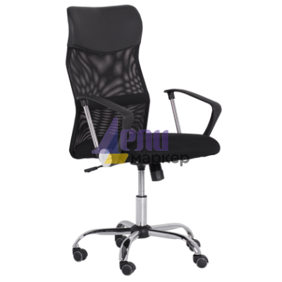 Президентски стол Carmen 6590 - черен