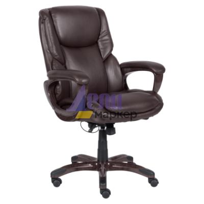 Президентски офис стол Carmen 5025 - тъмнокафяв