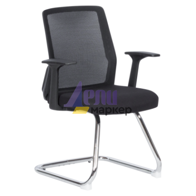 Посетителски стол Carmen 6006 - черен