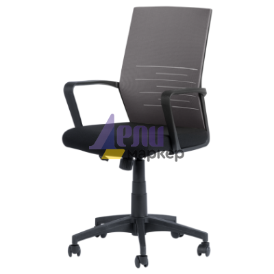 Работен офис стол Carmen 7041 - черен - сив