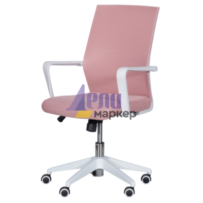 Работен офис стол Carmen 7044 - розов