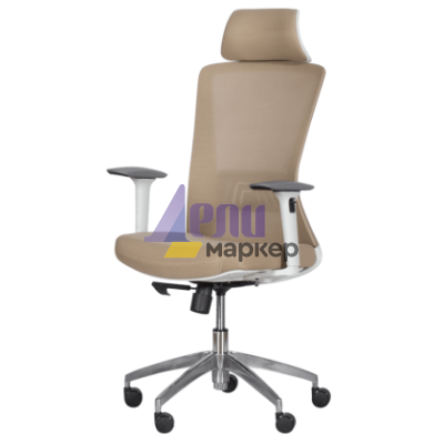 Ергономичен стол Carmen 7542 W - бежов