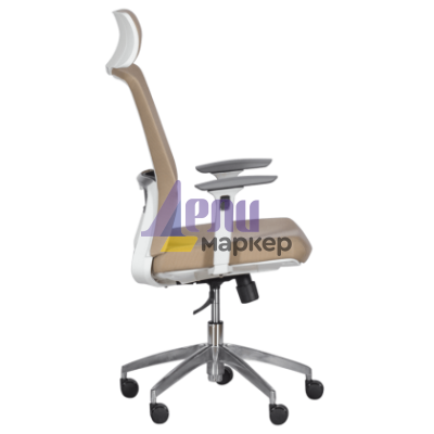 Ергономичен стол Carmen 7542 W - бежов