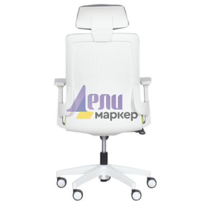 Президентски офис стол Carmen 7546 - зелен-сив