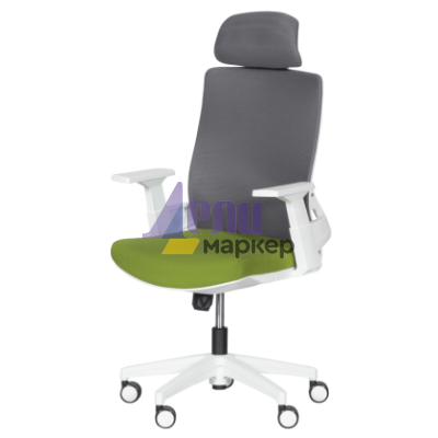 Президентски офис стол Carmen 7546 - тъмнозелен-сив