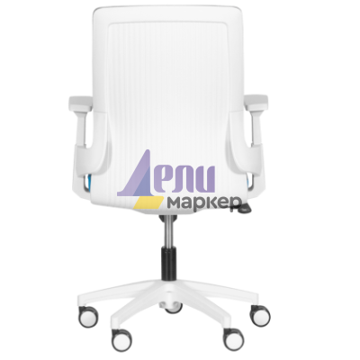 Работен офис стол Carmen 7547 - син-сив