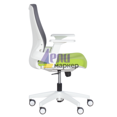 Работен офис стол Carmen 7547 - зелен-сив