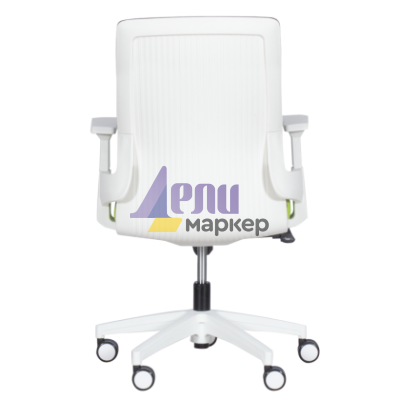 Работен офис стол Carmen 7547 - зелен-сив