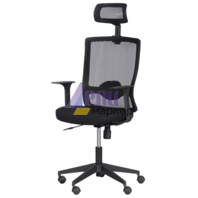 Президентски офис стол Carmen 7548 - черен