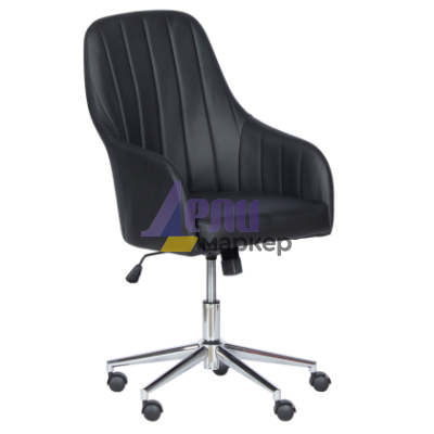 Офис кресло Carmen 2016 еко кожа - черен
