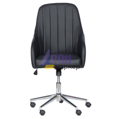 Офис кресло Carmen 2016 еко кожа - черен