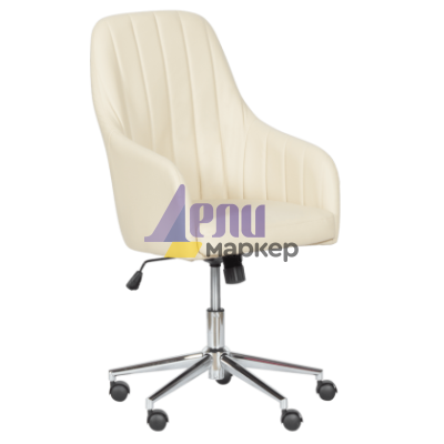 Офис кресло Carmen 2016 еко кожа - крем
