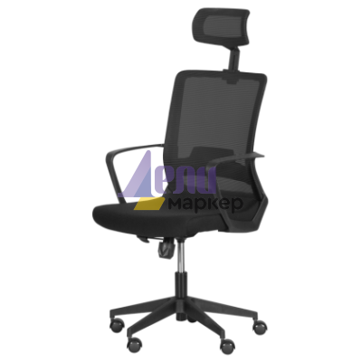 Президентски офис стол Carmen 7562 - черен