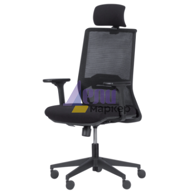 Президентски офис стол Carmen 7566 - черен