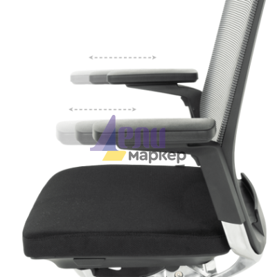 Ергономичен стол Carmen 7573-1 - черен