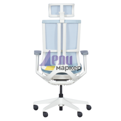 Ергономичен стол Carmen 7574 - светлосин