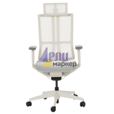 Ергономичен стол Carmen 7574 - крем