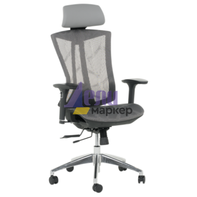 Ергономичен стол Carmen 7577 - сив