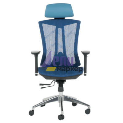 Ергономичен стол Carmen 7577 - син