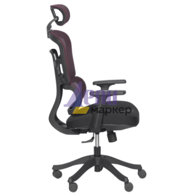 Ергономичен стол Carmen 7582 - червен-черен