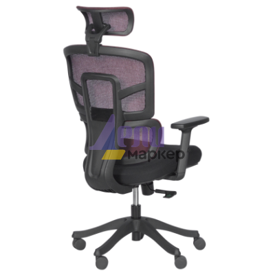 Ергономичен стол Carmen 7582 - червен-черен