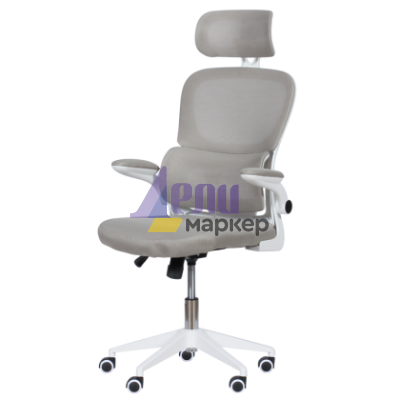 Президентски офис стол Carmen 7585 - светлосив