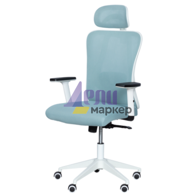 Ергономичен стол Carmen 7588 - светлосин
