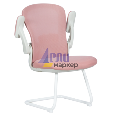 Посетителски стол Carmen 7690 - розов