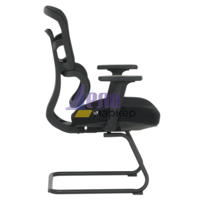 Посетителски стол Carmen 7682 - черен