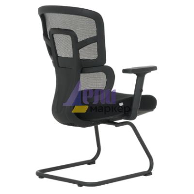 Посетителски стол Carmen 7682 - черен