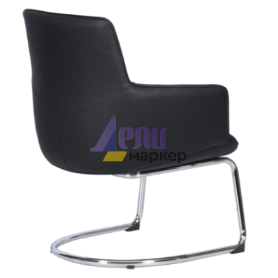 Посетителски стол KELLS - черен