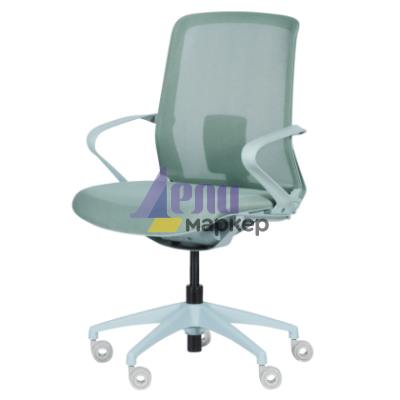 Работен офис стол Carmen 7061 - зелен