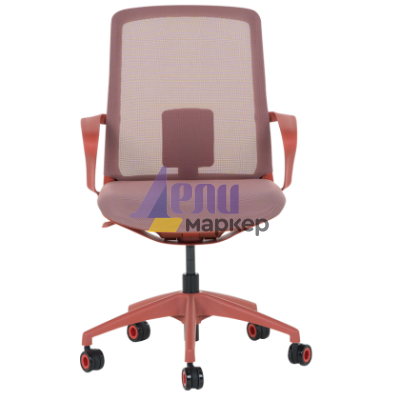 Работен офис стол Carmen 7061 - червен